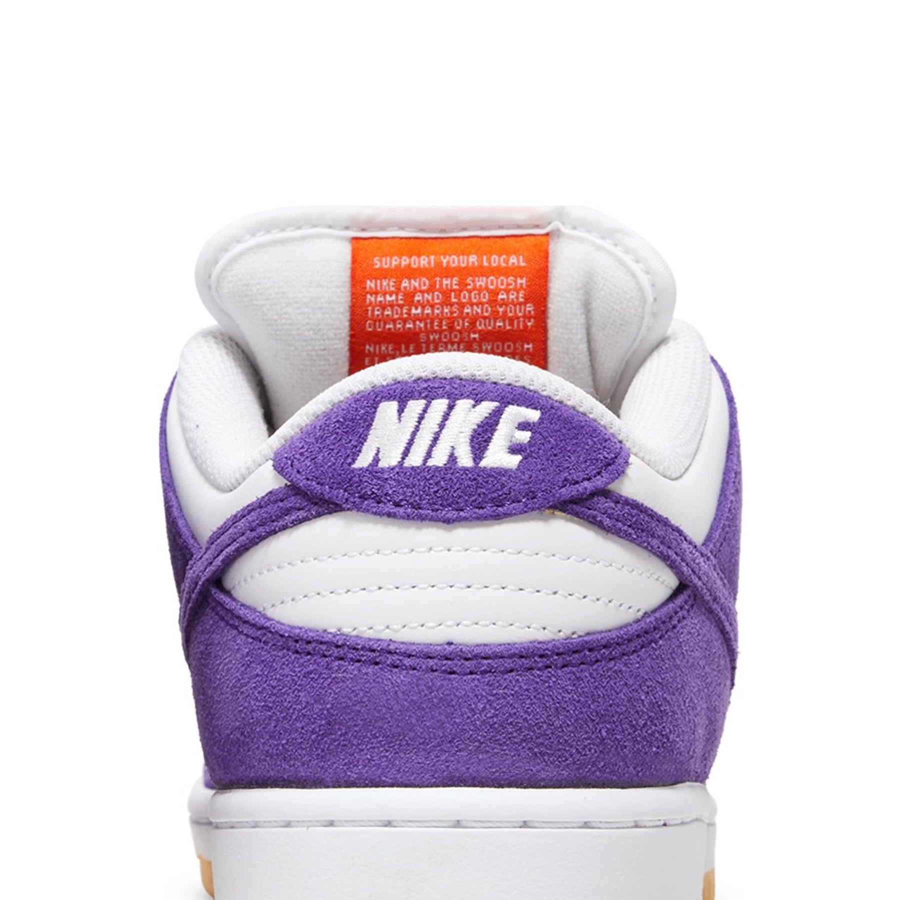 SB Dunk Low Pro ISO 'Orange Label Court Purple'